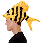 chapeau poisson orange 2