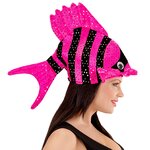 chapeau poisson rose 3