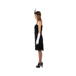 DEGUISEMENT ROBE FRANGES NOIRES GATSBY. 1jpg