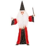 deguisement magicien merlin enfant rouge