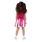 DEGUISEMENT POMPOM GRIL ENFANT ROSE AVEC POMPONS. 1jpg