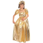 DEGUISEMENT PRINCESSE METALLISEE OR