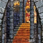 DECOR MEDIEVAL PIRATE HALLOWEEN CHATEAU 2