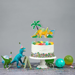 2 DECORATIONS GATEAUX DINOSAURES 2