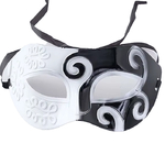 MASQUE VENITIEN NOIR ET BLANC