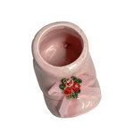 chausson porcelaine rose dragee 1