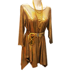 TUNIQUE DISCO LASER OR XL 1