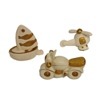 6 FIGURINE RESINE THEME MOYEN LOCOMOTION