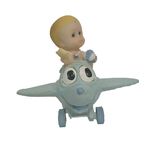 FIGURINE XL BEBE DANS AVION 3