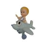 FIGURINE XL BEBE DANS AVION 1