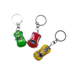 porte clefs metal argente voiture