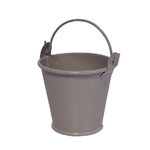 MINI SEAU METAL TAUPE