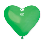50 BALLONS LATEX COEURS vert-25cm-50-pieces