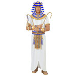 coiffe pharaon bleue 2
