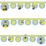 GUIRLANDE CARTON 2 M MINIONS 1