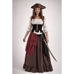 deguisement soubrette ou pirate femme