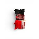 accessoires kimono femme rouge et noir