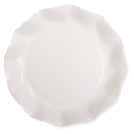 5 SOUS ASSIETTES 32.4 CM BLANCHES 1