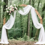 TISSU ORGANZA BLANC 2