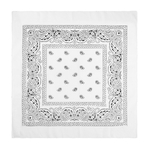 bandan coton blanc 2