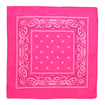 bandan coton fuchsia