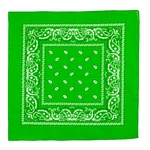 bandana coton vert 2