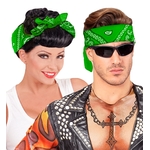 bandana vert coton 3