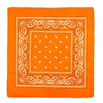 bandana coton orange 1