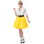 JUPE ROCK JAUNE