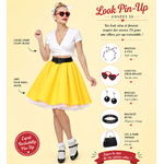 JUPE ROCK JAUNE 2