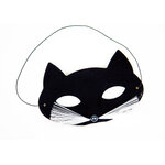 MASQUE CHAT NOIR EFFET VELOURS