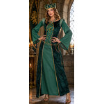 ROBE MEDIEVALE VERTE 3