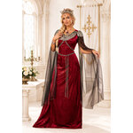 DEGUISEMENT ROBE MEDIEVALE BORDEAUX GUENIEVRE