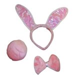 set lapin rose bunny , festival, pinup
