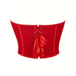 BUSTIER ROUGE