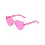 lunettes plexi coeurs roses