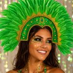 COIFFE BRESILIENNE VERTE 1