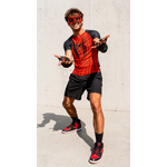 tee shirt homme spiderman homme araignee rouge et noir