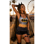 debadeur long femme batgirl 1