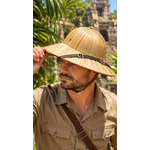 casque colonial bambou , chasseur