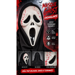 masque scream ensanglante pvc