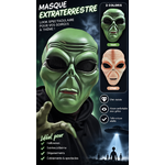 Masque Extraterrestre Adulte PVC Rigide Haute Qualité – Alien Vert ou Chair 1