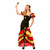 deguisement robe rumba flamenco danse