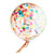 BALLON LATEX GEANT AVEC CONFETTIS MULTICOLORES 1