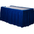 jupe de table bleu marine