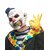 masque-latex-clown tueur -adulte