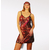 robe disco paillettes reversible rouge argent 2