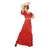deguisement espagnole flamenco femme rouge pois noirs