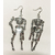 boucle oreille squelette articule