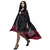 cape degardee noire et bordeau